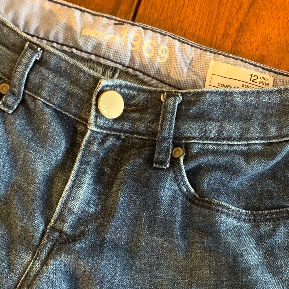 Gap 1969 Girls Slim Bootcut Denim size 12
